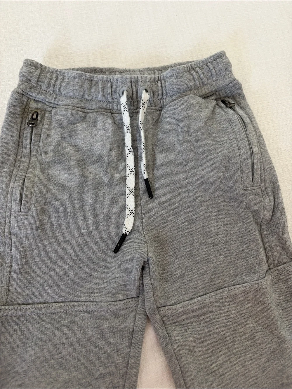 Hanna Andersson Heather Gray Kids Jogger Sweatpants